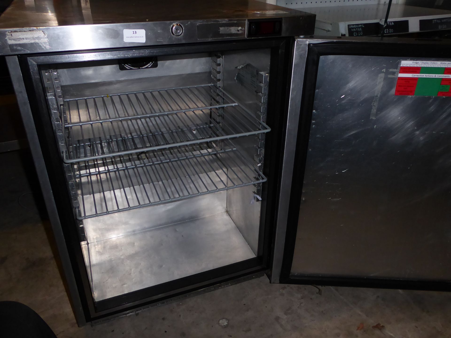 * Foster single door undercounter chiller model HR150 - Image 3 of 3