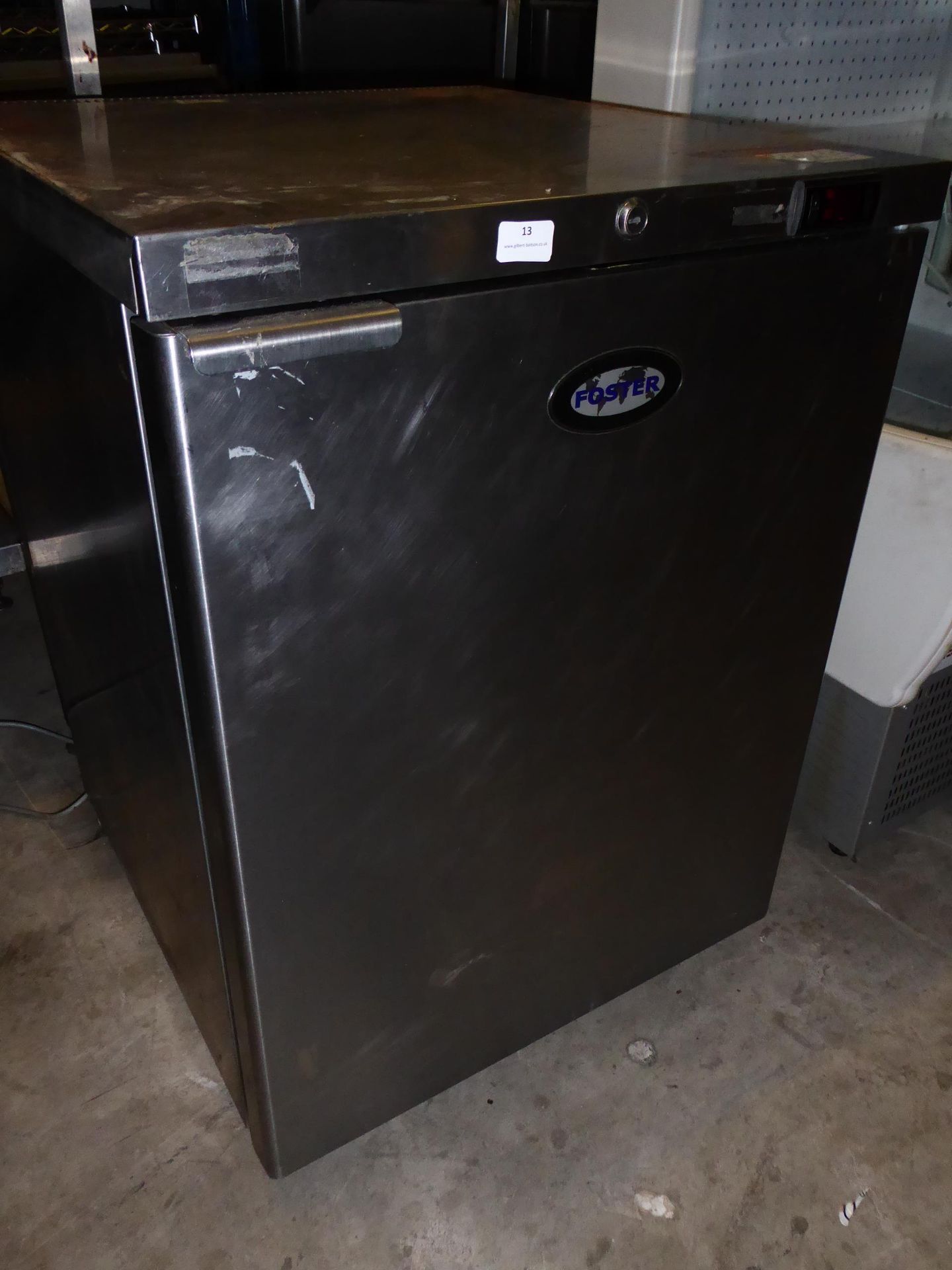 * Foster single door undercounter chiller model HR150