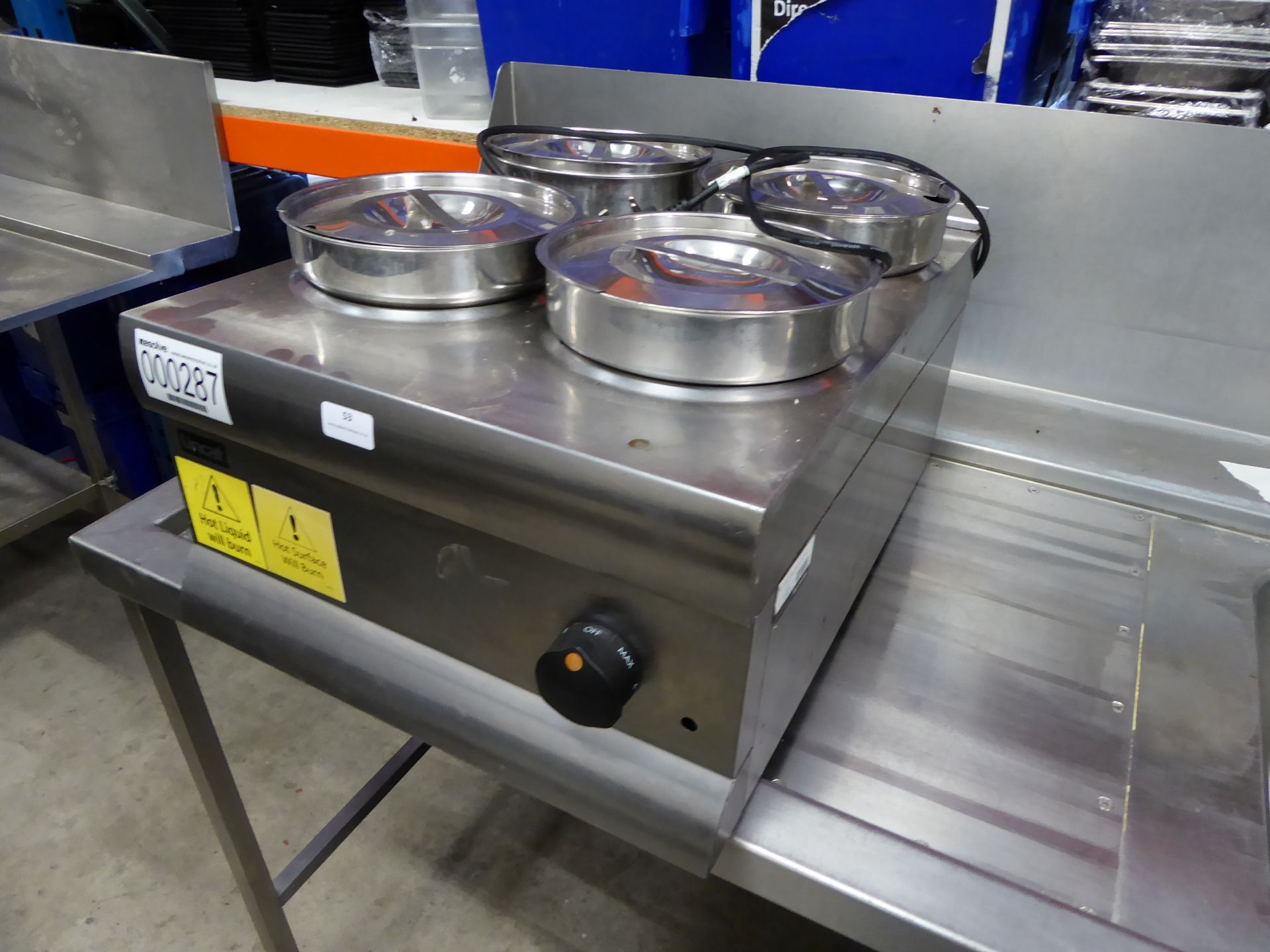 * Lincat 4 pot electric bain marie BS4 - with pots