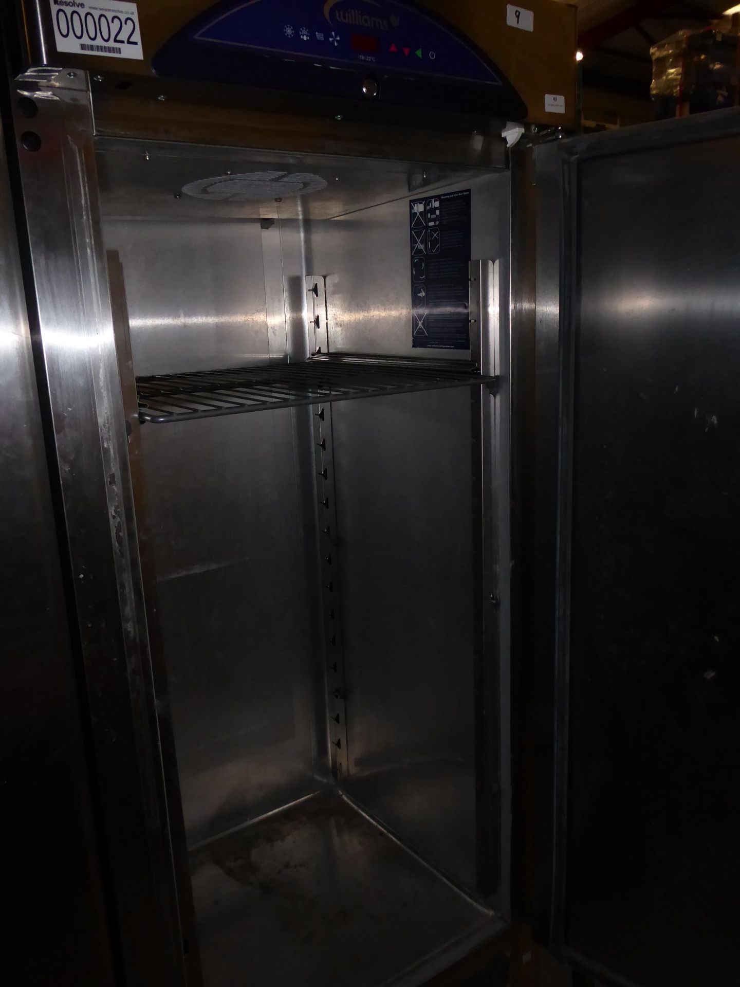 * Williams S/S upright freezer - Image 2 of 2