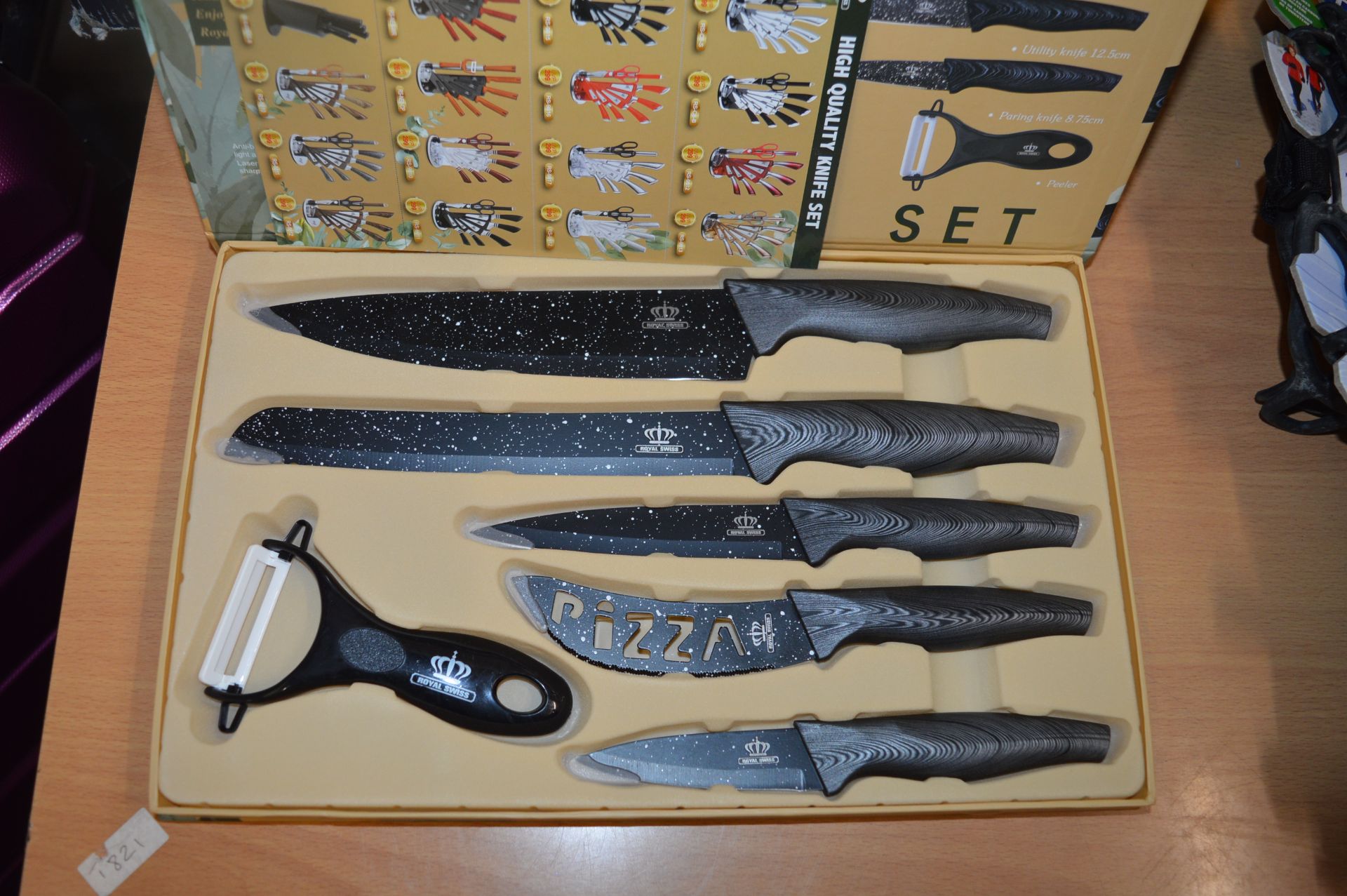 Royal Swiss 6pc Knife Set - Image 2 of 2