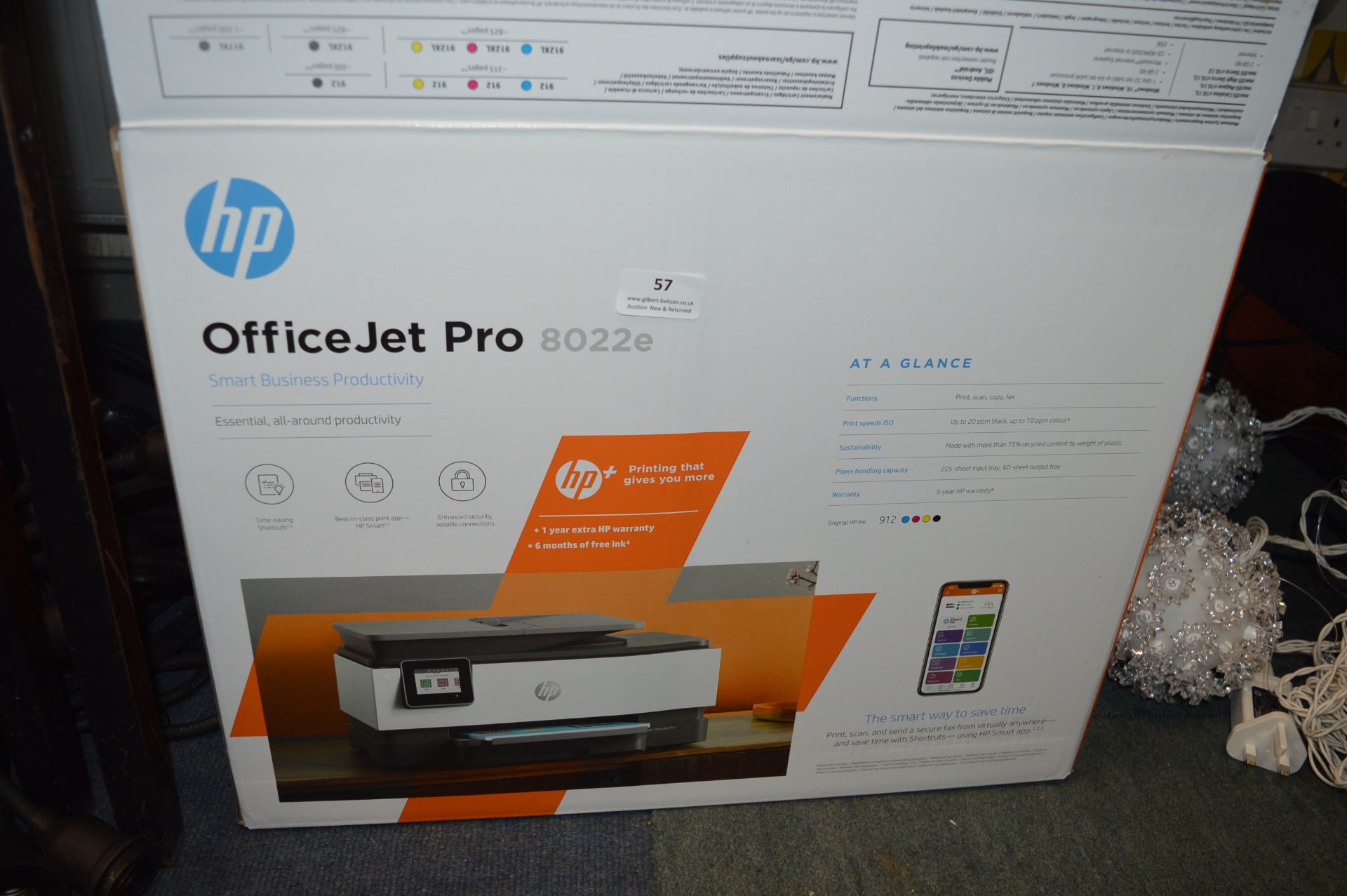 *HP Officejet Pro 8022e Printer