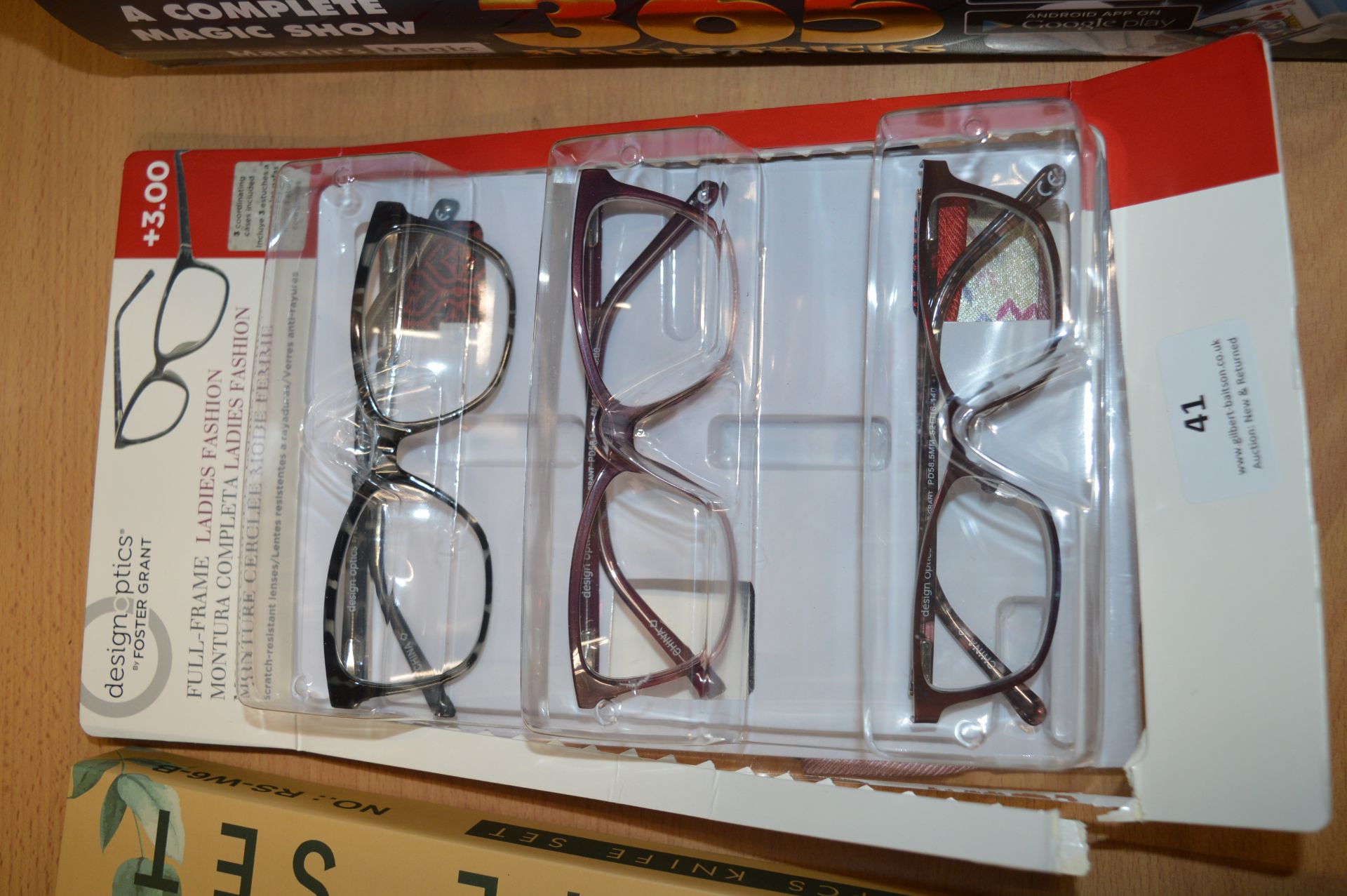 *Foster Grant +3.00 Spectacles 3pk