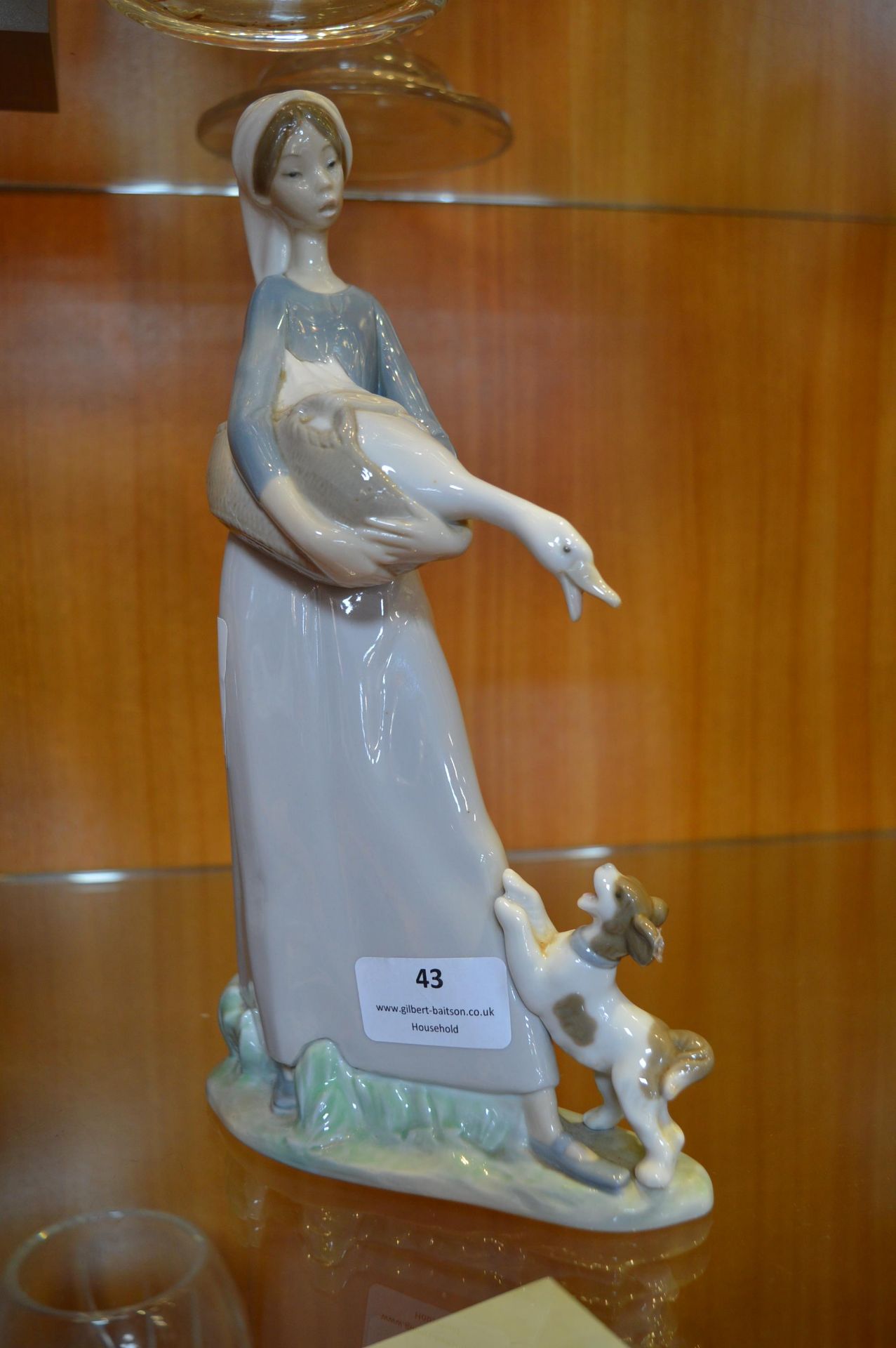 Lladro Figurine - Goose Girl