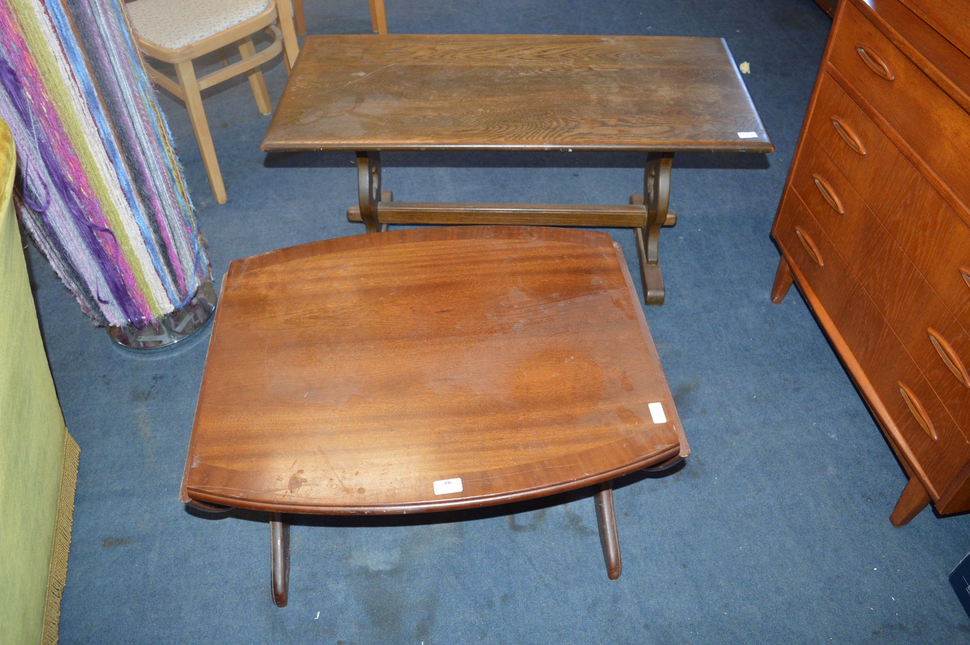 Two Vintage Coffee Tables