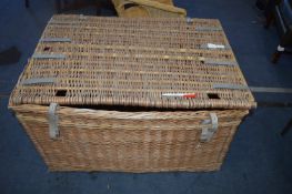 *Large Vintage Commercial Laundry Basket 103x70cm