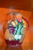 Hand-Painted Tulip Time Jug by H & K Tunstall