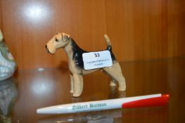 Small Beswick Airedale Terrier