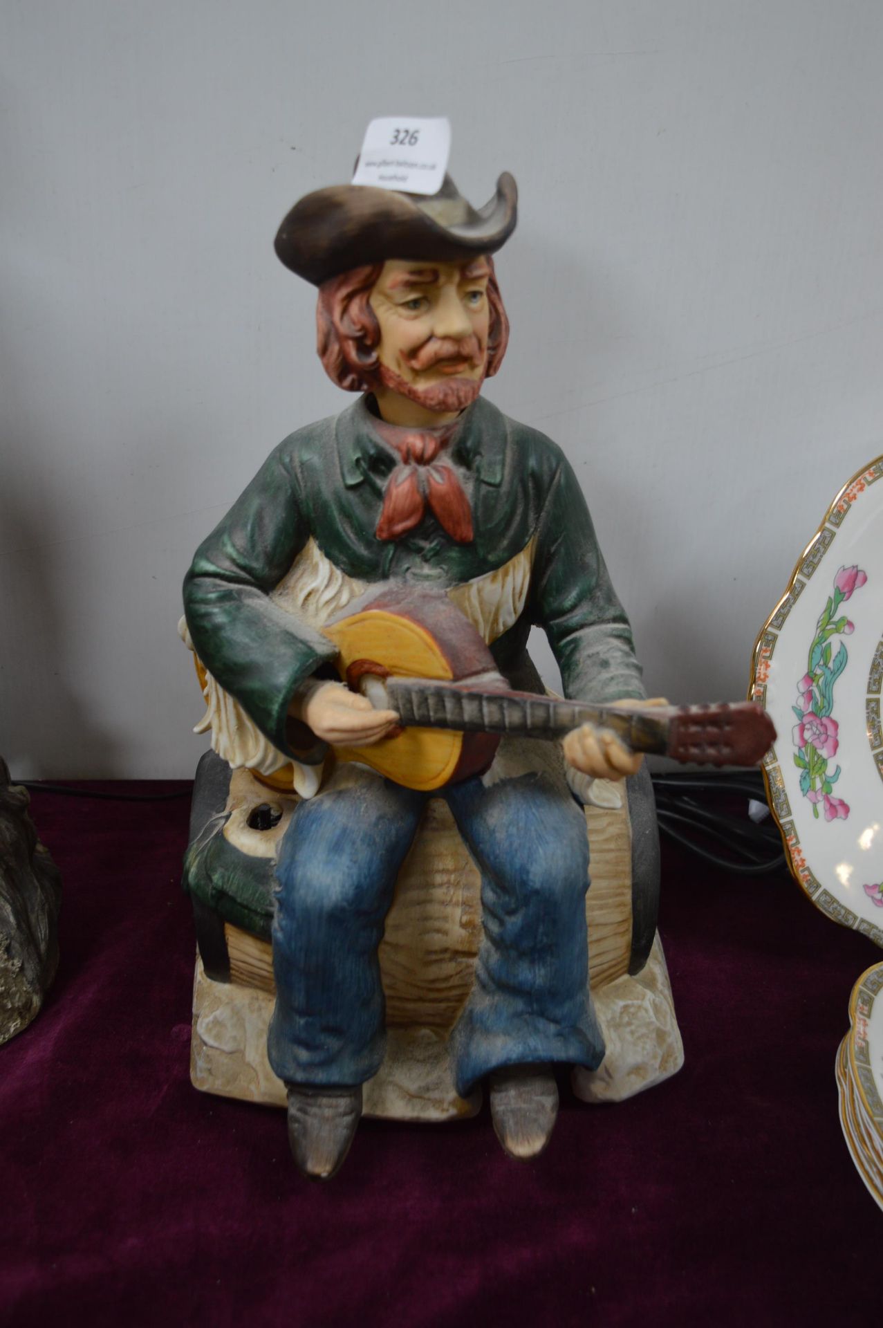 Battery Powered Musical Willie Nelson Automaton