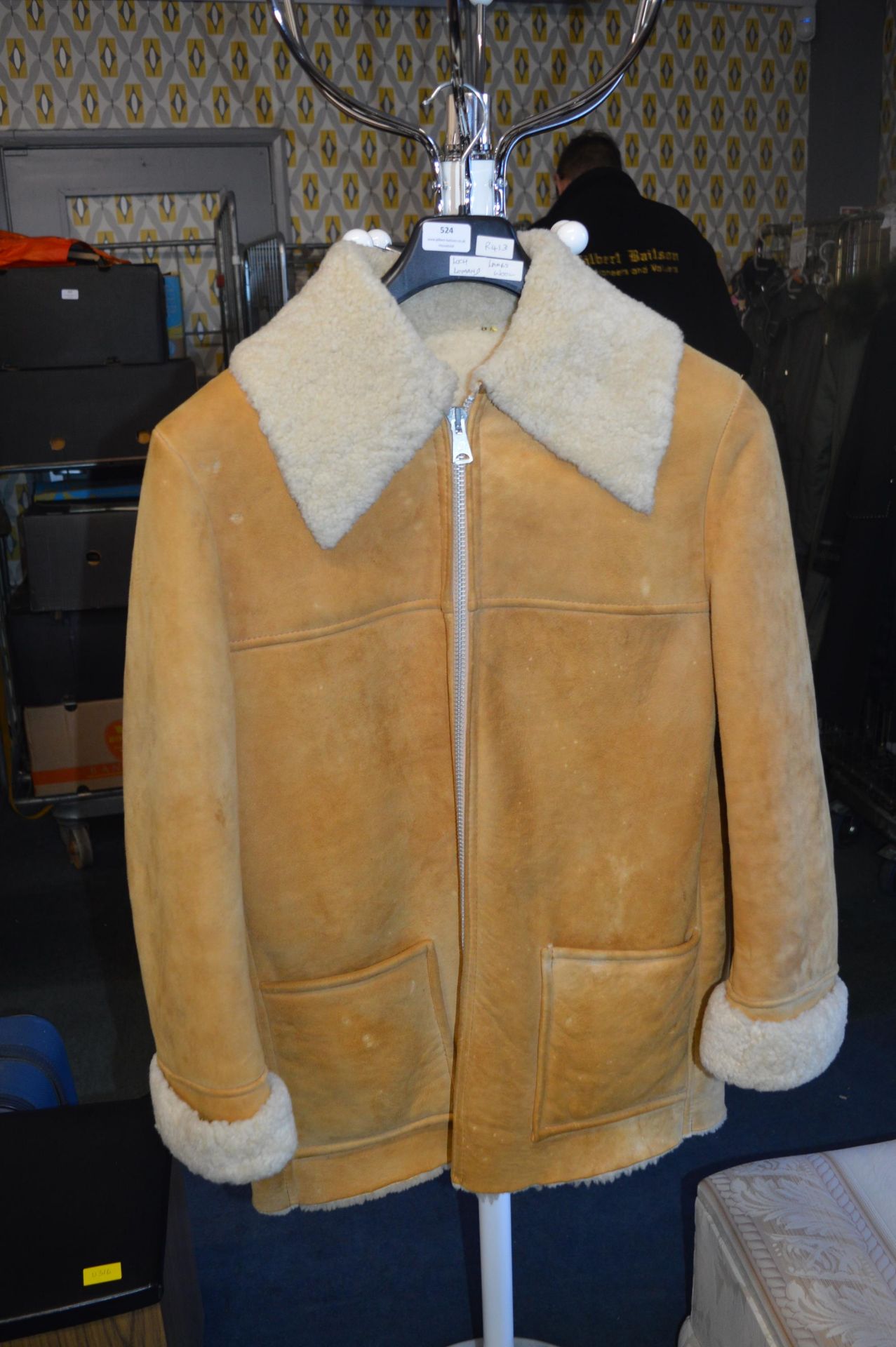 Antartex Lambskin Gent's Lambs Wool Jacket