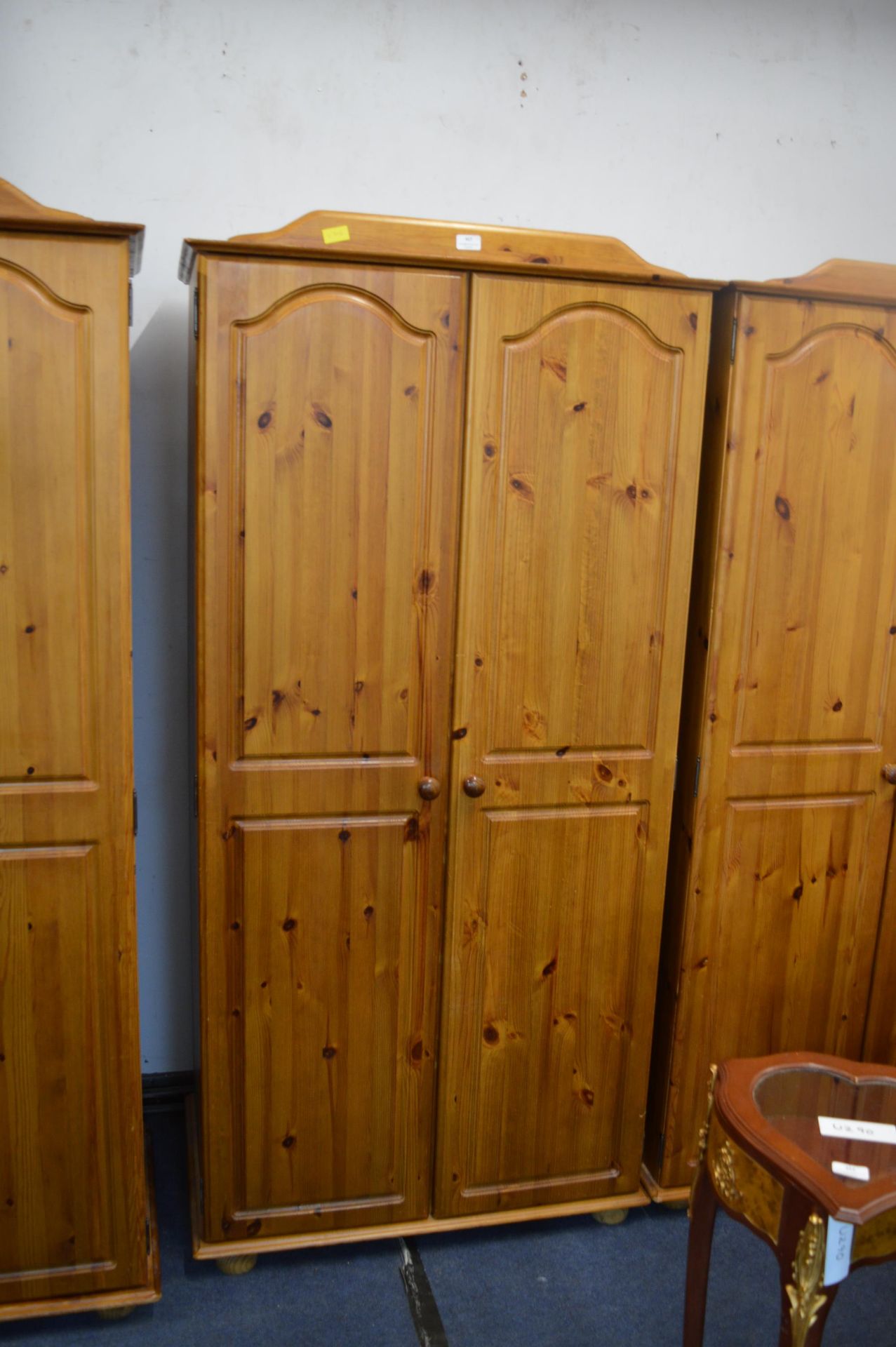 Pine Double Wardrobe