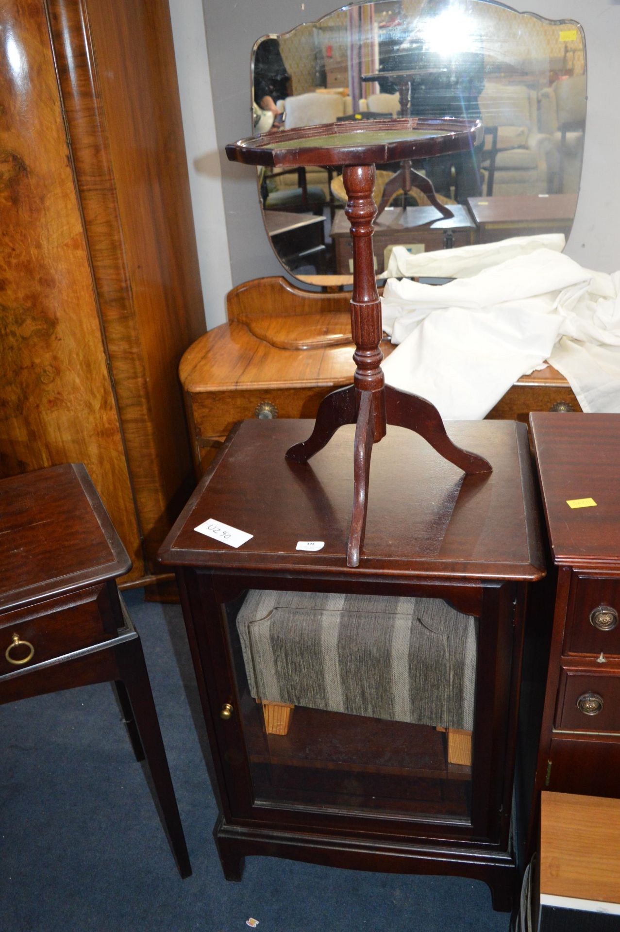 Hi-Fi Cabinet, Wine Table, and a Footstool