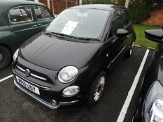 Fiat 500 1.2 Lounge WR19UOY Mileage Circa 12,200