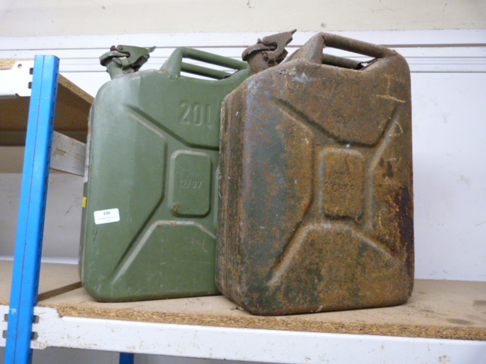 Two Jerry Cans