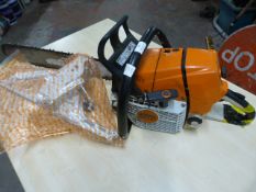 *Stihl MS461 Chainsaw with Replacement Handle