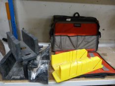 *Magma Toolbag and Four Plastic Mitre Blocks