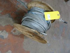 *Spool of ~12mm Steel Cable