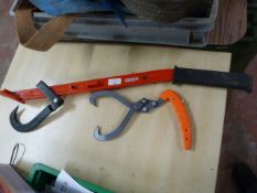 *Oregon Tree Felling Lever and Long Tongs