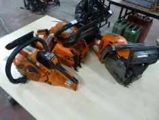 *2x Echo and 1x Husqvarna Chainsaws (for spares an