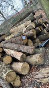 *Large Quantity of Assorted Round Timber Lengths