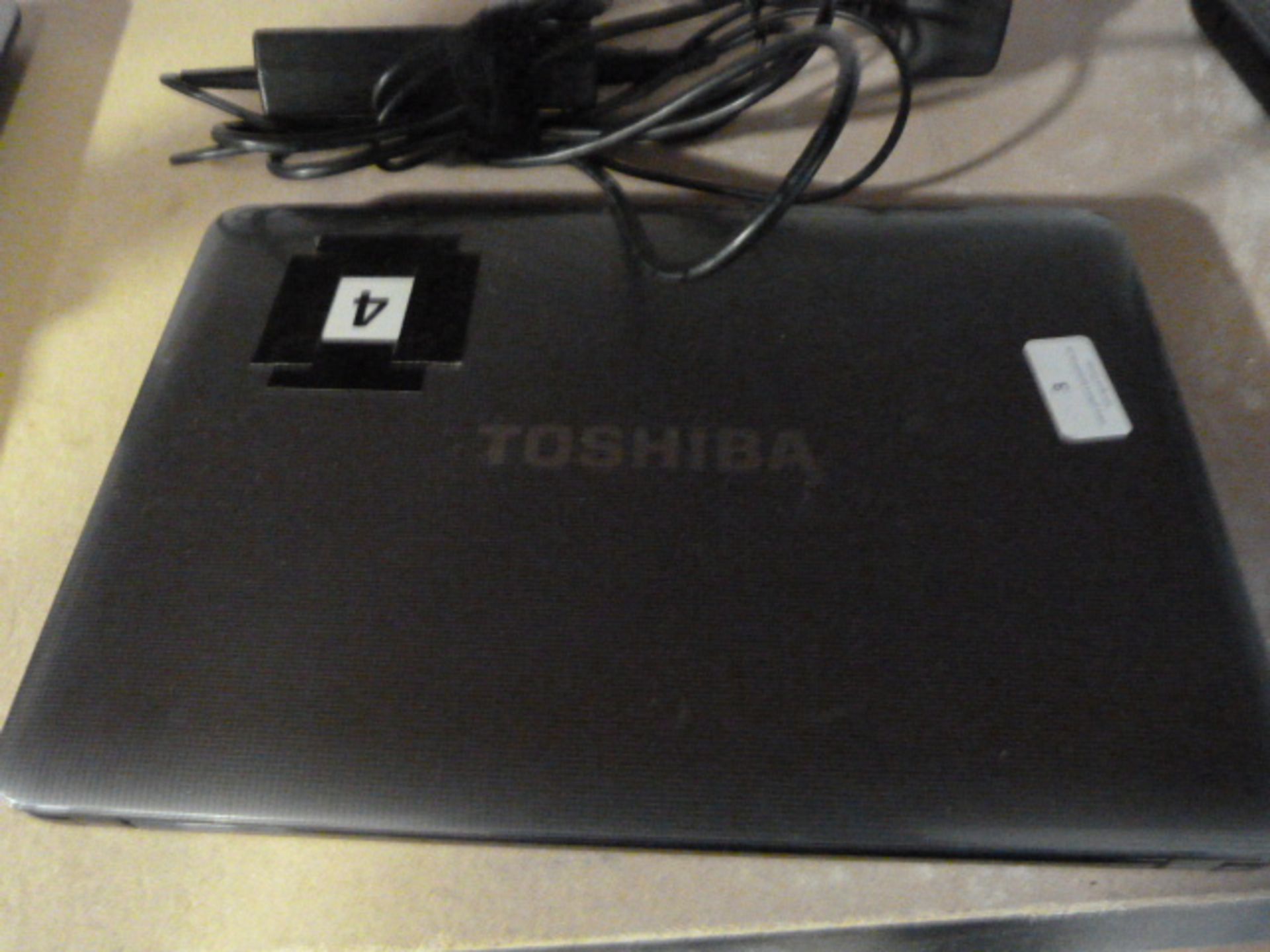 *Toshiba Laptop Computer with Charger (HDD Removed)