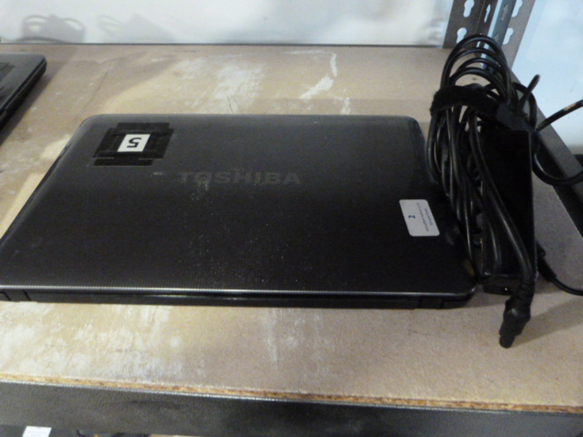 *Toshiba Laptop Computer with Charger (HDD Removed)