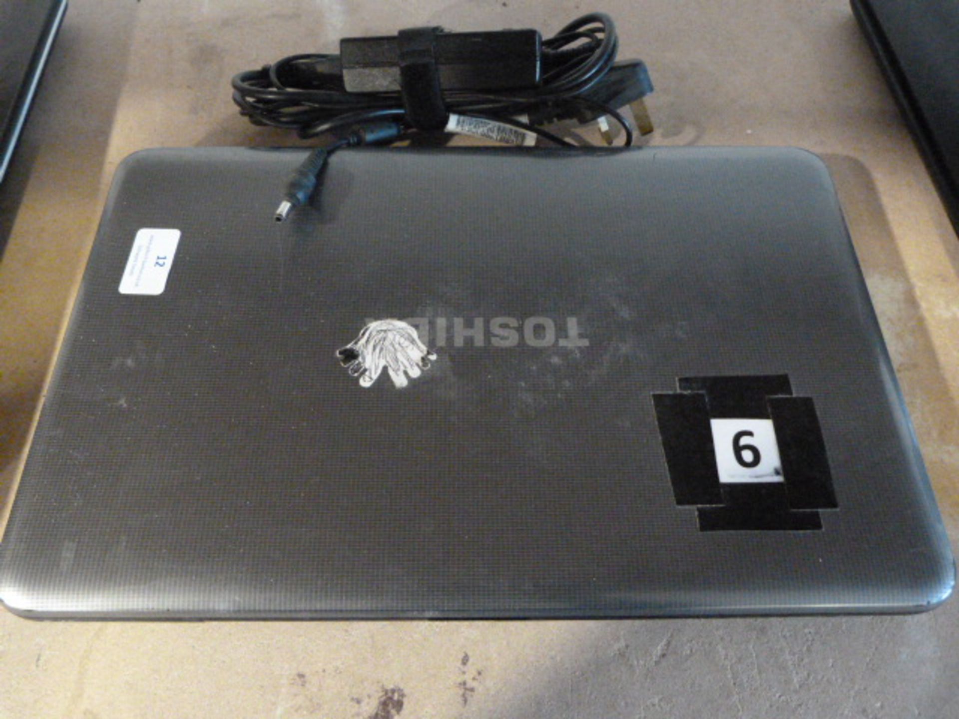 *Toshiba Laptop Computer with Charger (HDD Removed)