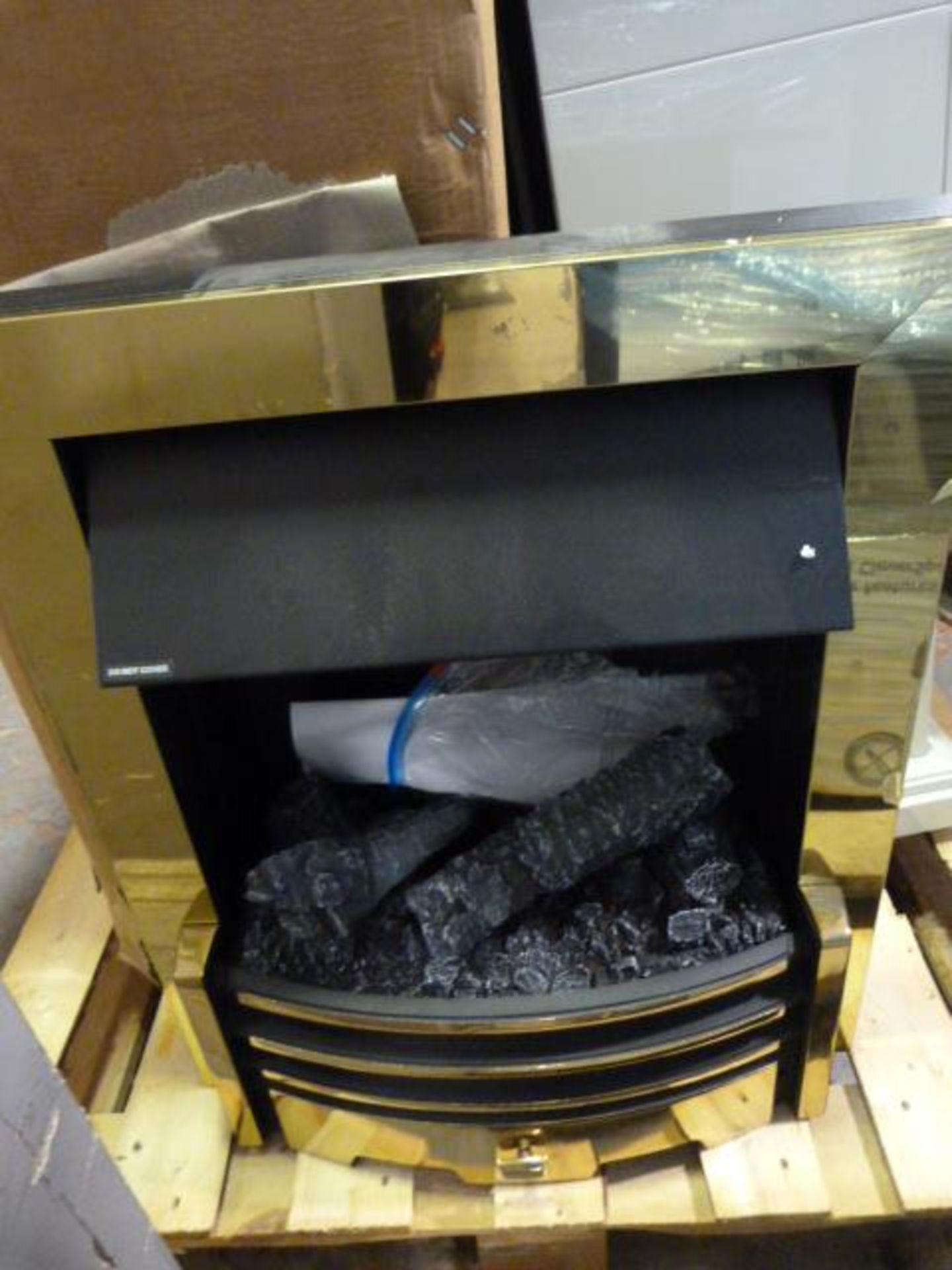 *Two Dimplex Electric Fireplaces, and a Small Elec - Image 3 of 3