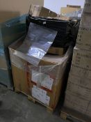 *Pallet of Clear Plastic Carrier Bags