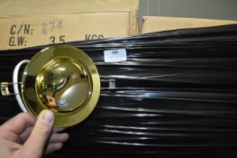 *~650 R50 Polished Brass Bell Lamps LIGBA50BR