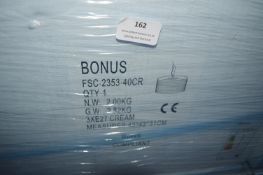 *40 Bonus Electrical Model: FSC-2353-40CR Cream Pendant Light Fittings with Shades