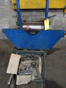 *Trolley Containing a Set of Steel Banding Equipment Including Crimpers and Tools etc.