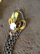 *2 ton Two Leg Chain Sling with G-Hooks and Adjust