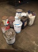 *Various Part Used Tins of Paint etc