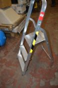 *Aluminium Two Tread Platform Steps