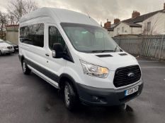 *Ford Transit Mini-Bus, REG: EG16 ZWD 2198cc 410 Trend Econetictech - SAT NAV/ AC/ Electric Drivers