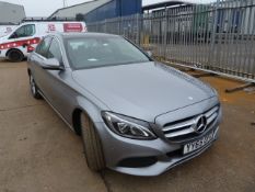 *Mercedes Benz C-Class C250d Auto(grey) Reg: YY65 0PZ