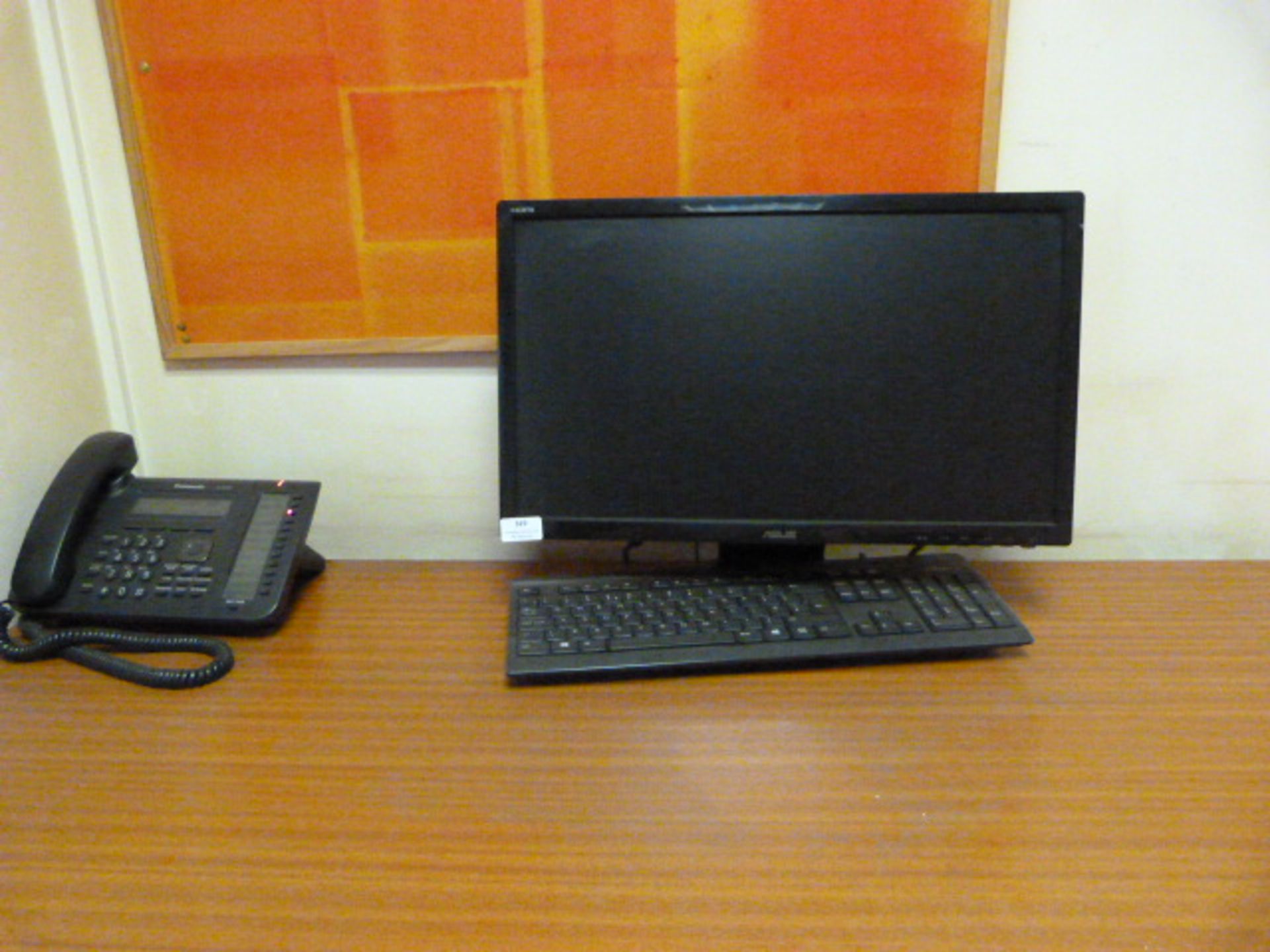 *Fujitsu Desktop PC with Asus Monitor, Keyboard an