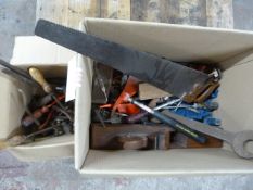 Two Boxes of Assorted Tools