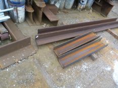 *Two Pieces of Steel Channel 1m long x 180mm tall