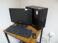 *Fujitsu Desktop PC with Samsung Monitor, Keyboard