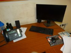 *Desktop PC with Monitor, Keyboard and Mouse, and