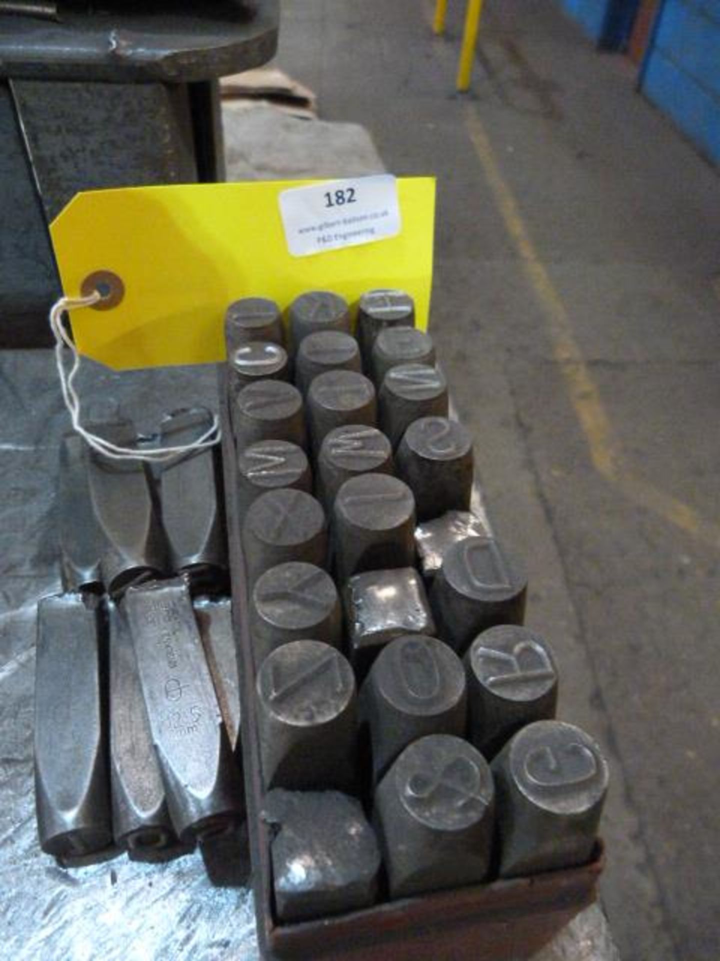*12.5mm Steel Stamps A-Z and 0-9
