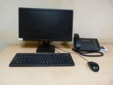 *Fujitsu Desktop PC with Monitor, Keyboard and Mou