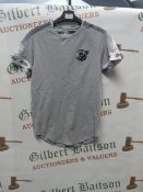 Siksilk Grey T-Shirt Size: XS