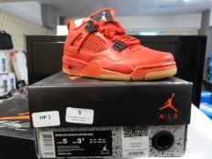 Air Jordans 4 Retro NRG (red) Size: 2.5