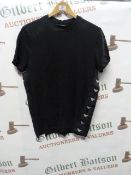 Emporio Armani Black T-Shirt Size: M
