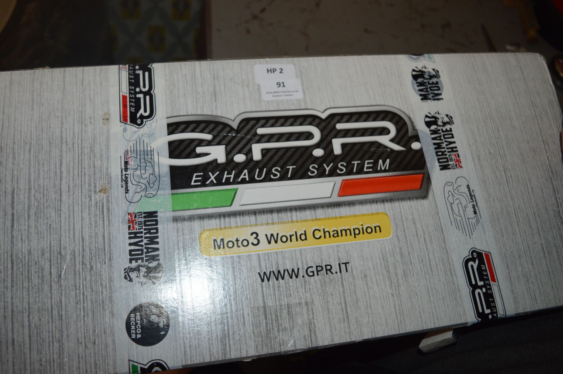 GPR Exhaust System Moto 3 World Champion (new in b - Image 4 of 4