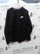Nike Black Sweatshirt Size: M