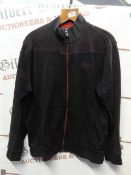 Hugo Boss Black Zip Jacket Size: XXL Regular Fit